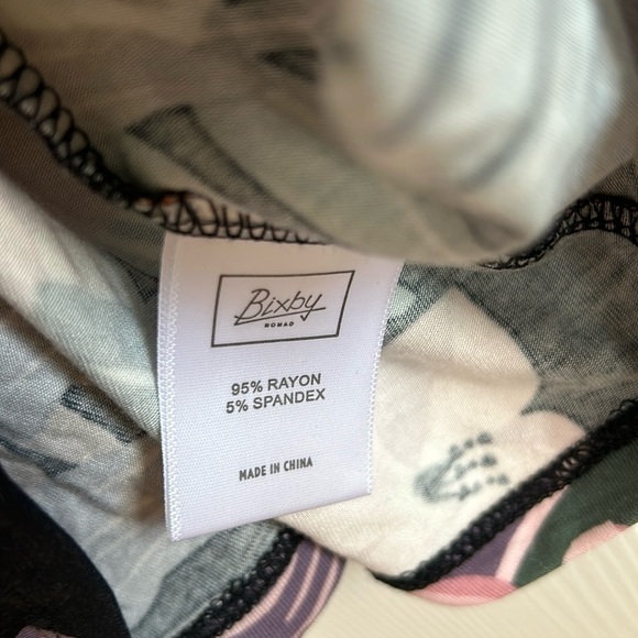 NWT, Bixby Nomad, Girls, Flowy Floral print racerback cami - Picture 5 of 6